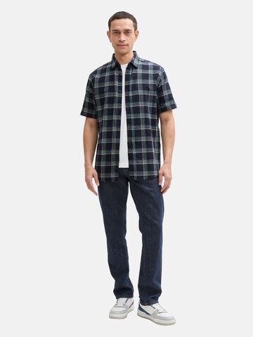 TOM TAILOR Regular Fit Hemd in Blau