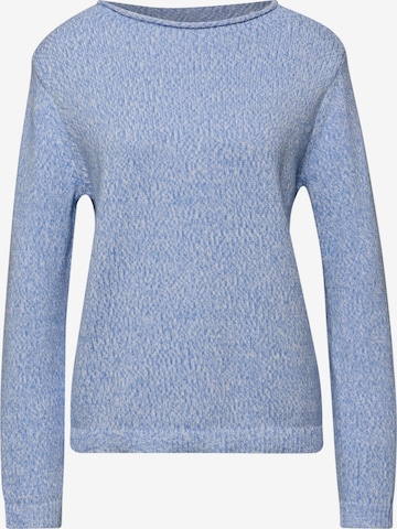 STREET ONE Sweater in Blue: front
