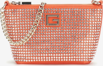 GUESS Shoulder Bag 'Gilded Glamour' in Orange: front