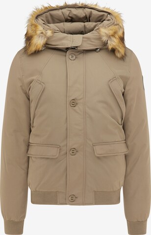 MO Winter Jacket in Beige: front