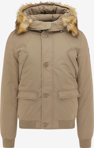 MO Winterjas in Beige: voorkant