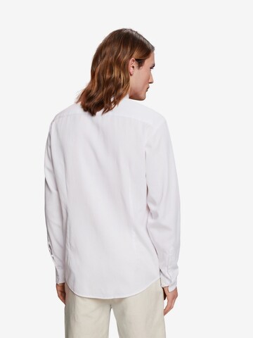 Coupe slim Chemise ESPRIT en blanc