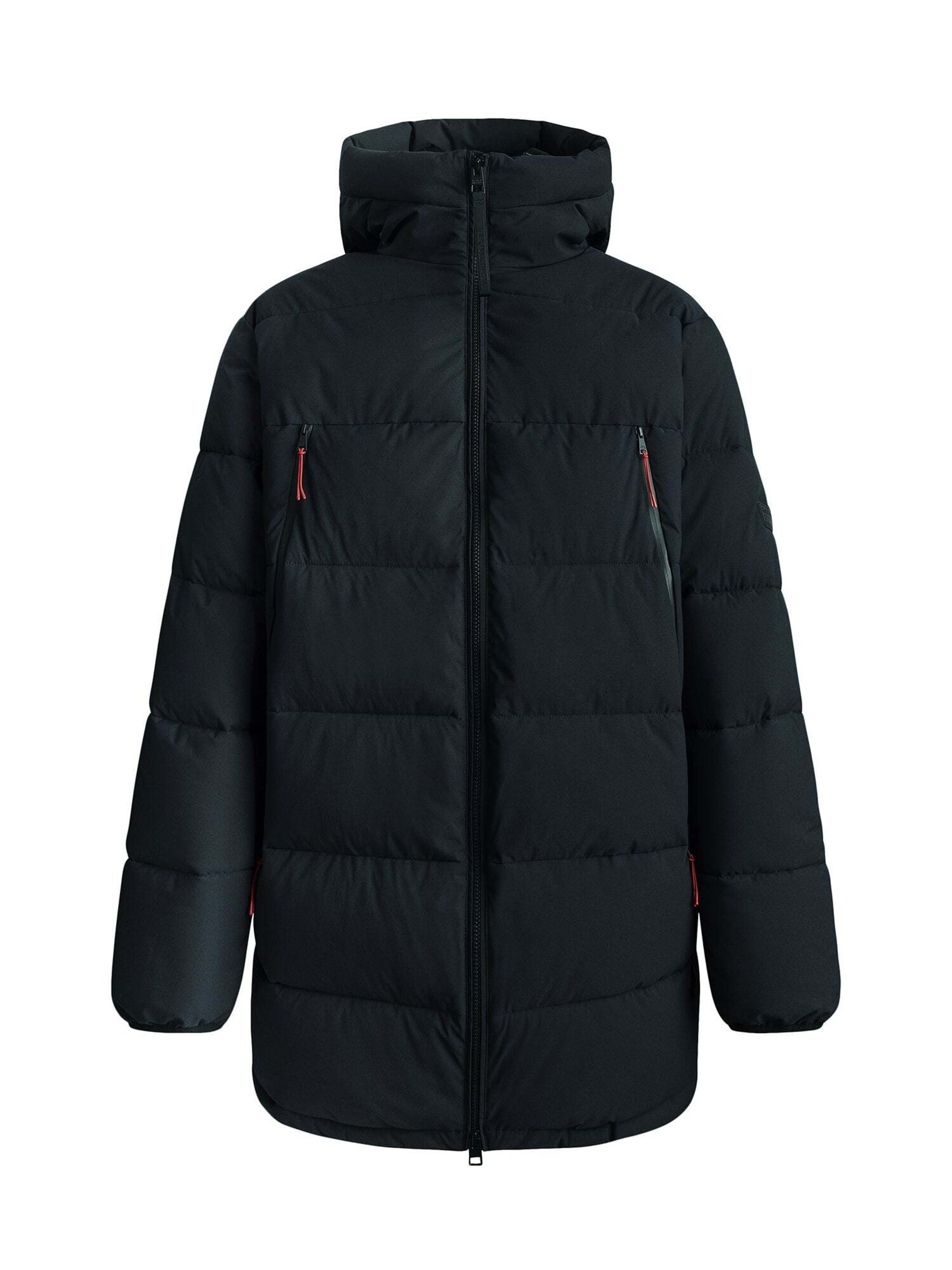 Red Bull Racing x Pepe Jeans Winter jacket in Black: front