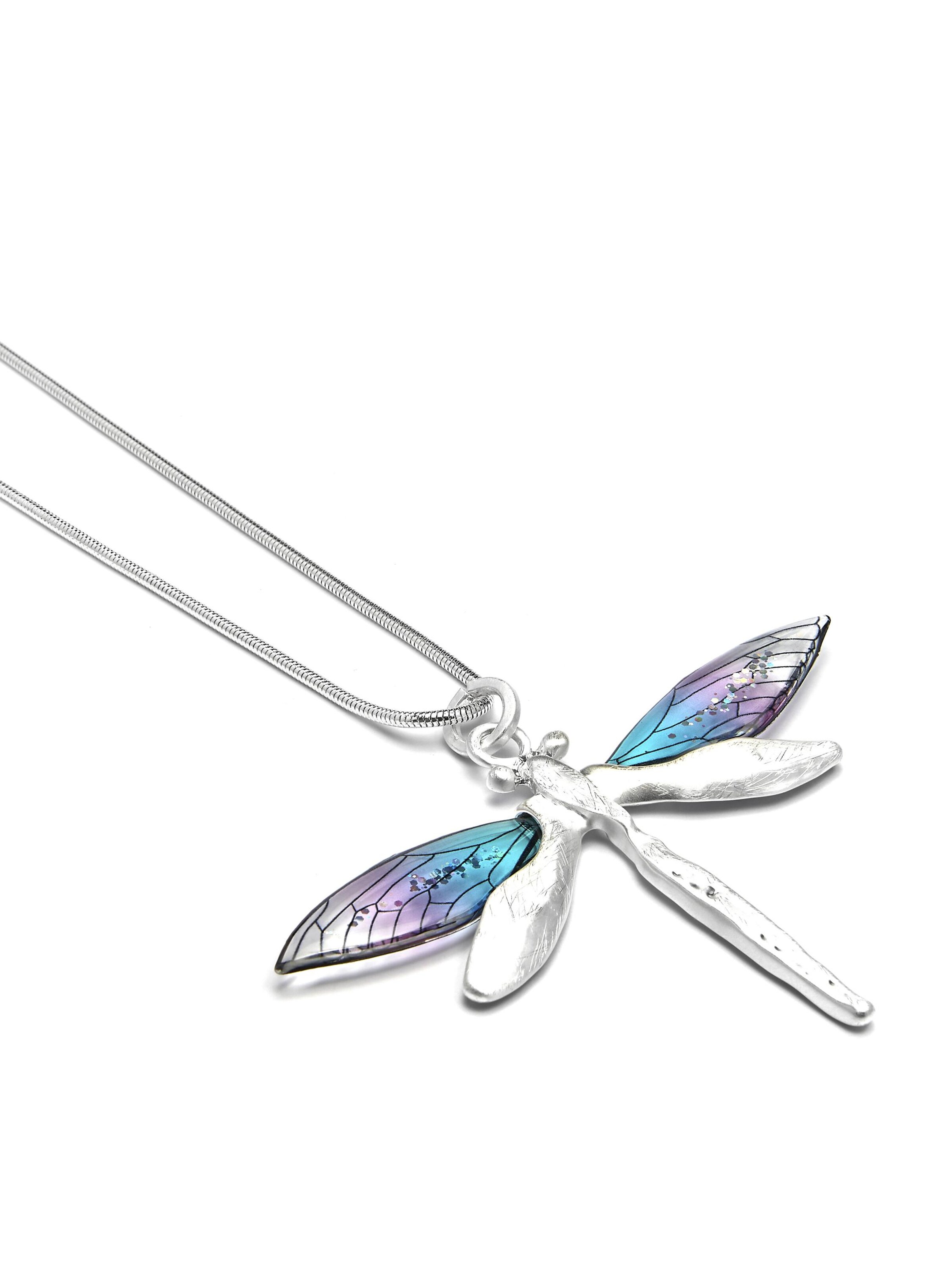 Luxenter Necklace 'Rebi' in Grey