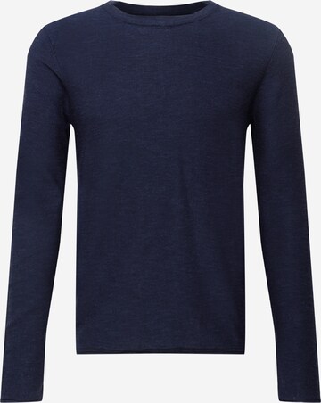 JACK & JONES Trui 'ERNST' in Blauw: voorkant