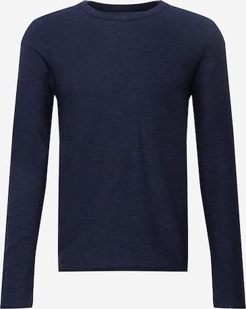 JACK & JONES Sweater 'ERNST' in Blue: front