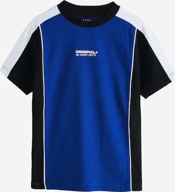 Next Shirt in Blue: front