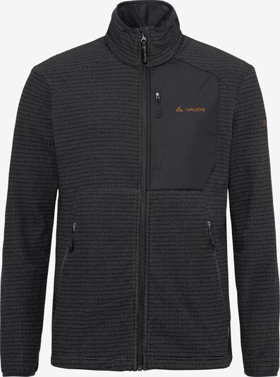 VAUDE Funktionele fleece-jas 'Neyland' in de kleur Oranje / Zwart, Productweergave