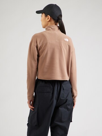THE NORTH FACE - Jersey deportivo '100 GLACIER' en marrón
