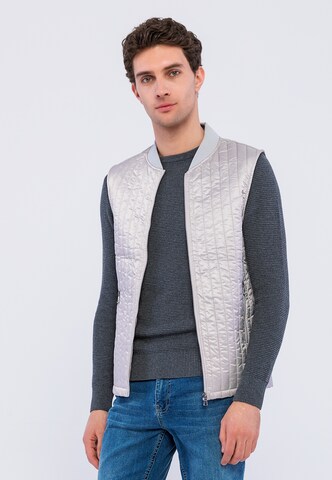 Giorgio di Mare Vest 'Raffaele' in Grey: front