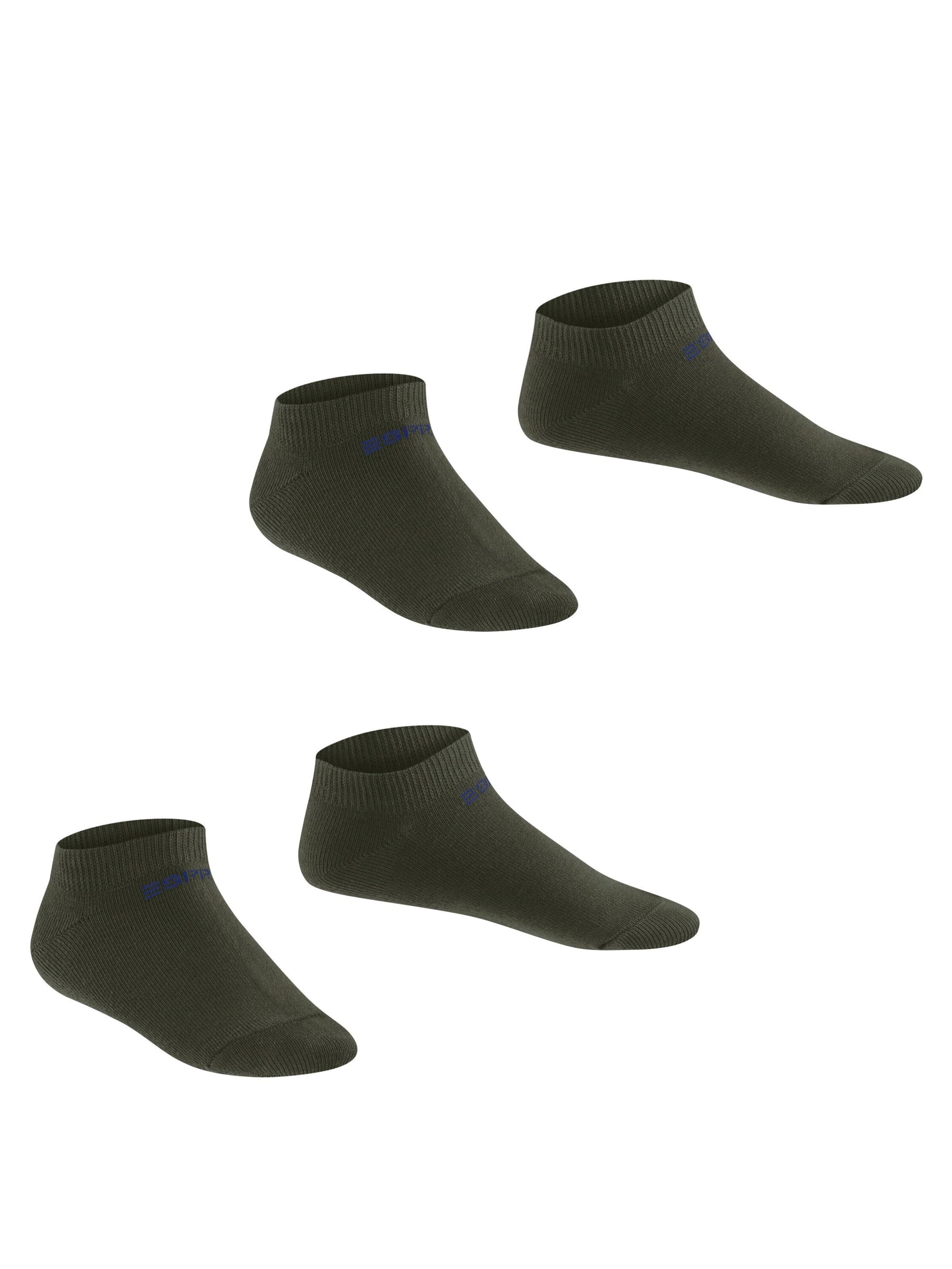 ESPRIT Socks 'Foot Logo 2-Pack' in Green