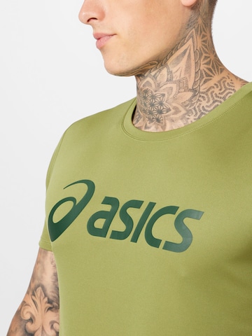 ASICS Sportshirt in Grün