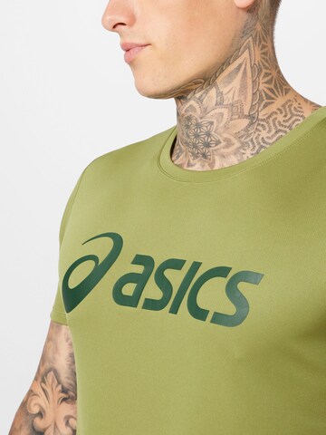 ASICS Funkcionalna majica | zelena barva