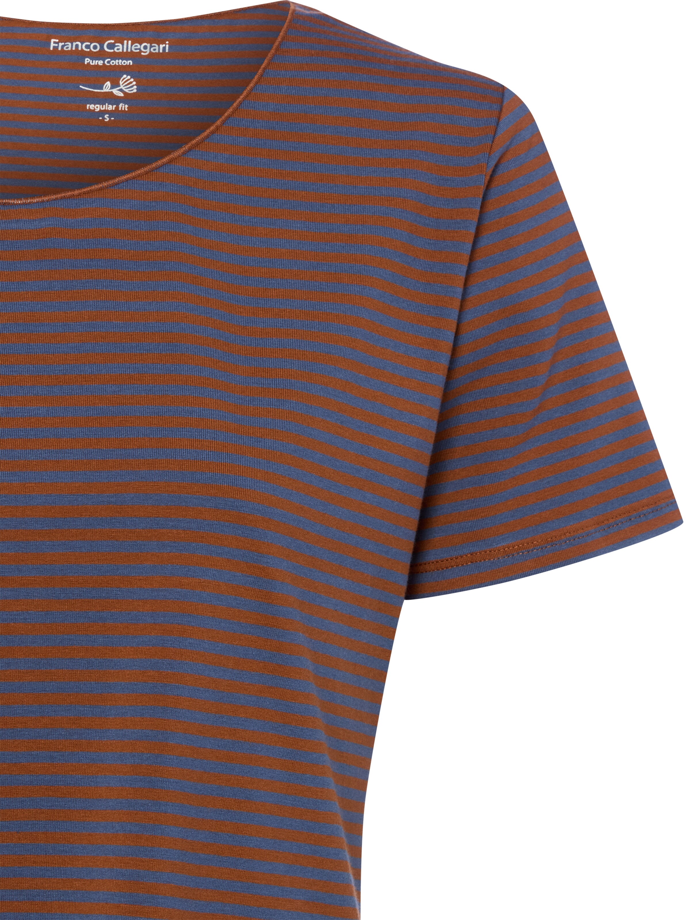 Franco Callegari Shirt in Brown: front