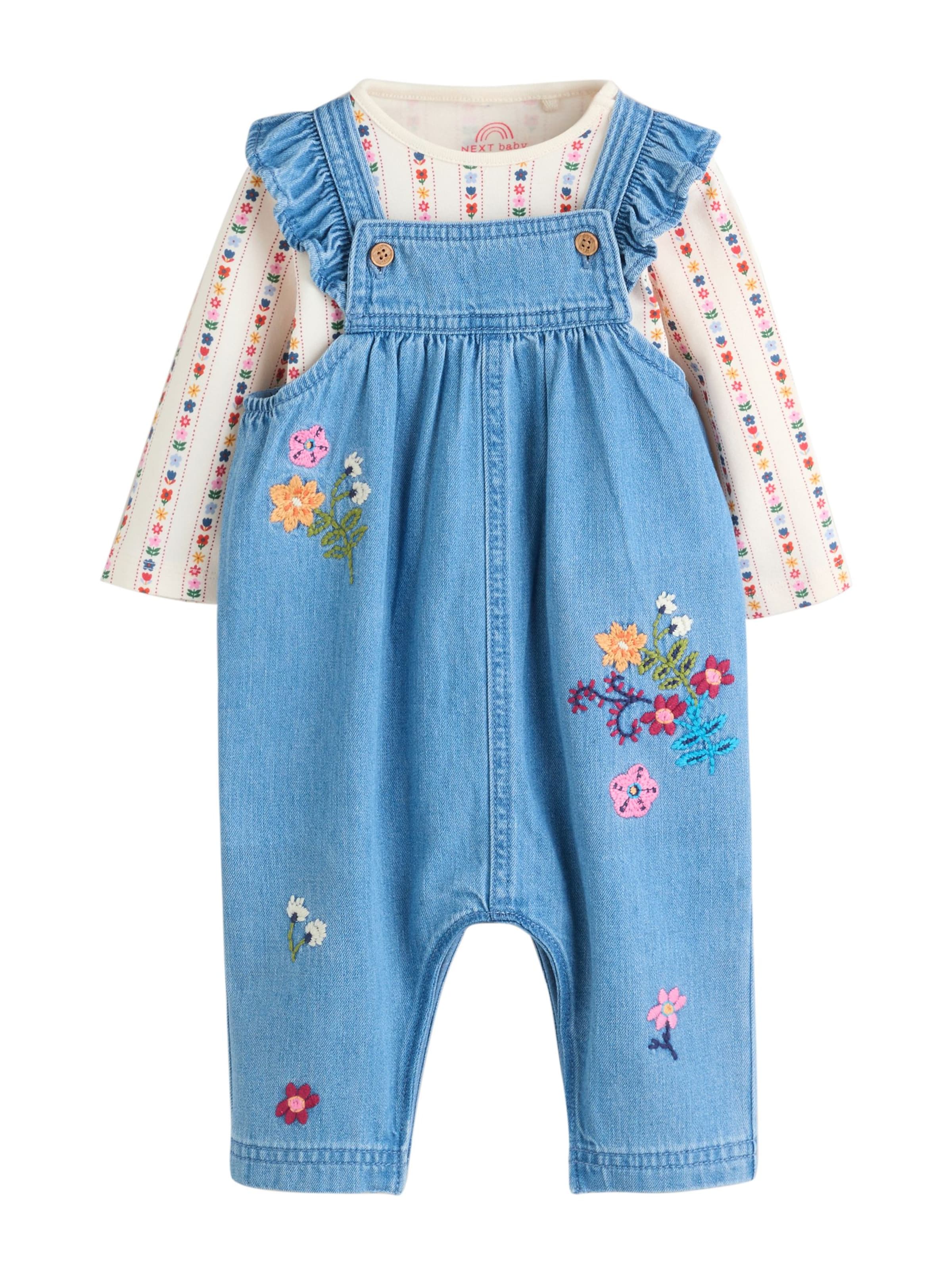 Regular Salopette Next en mélange de couleurs : devant