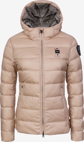 Blauer Winterjacke 'Charme' in Pink: Vorderseite
