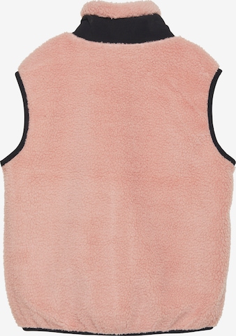 COLOR KIDS Weste 'Teddy Waistcoat' in Pink