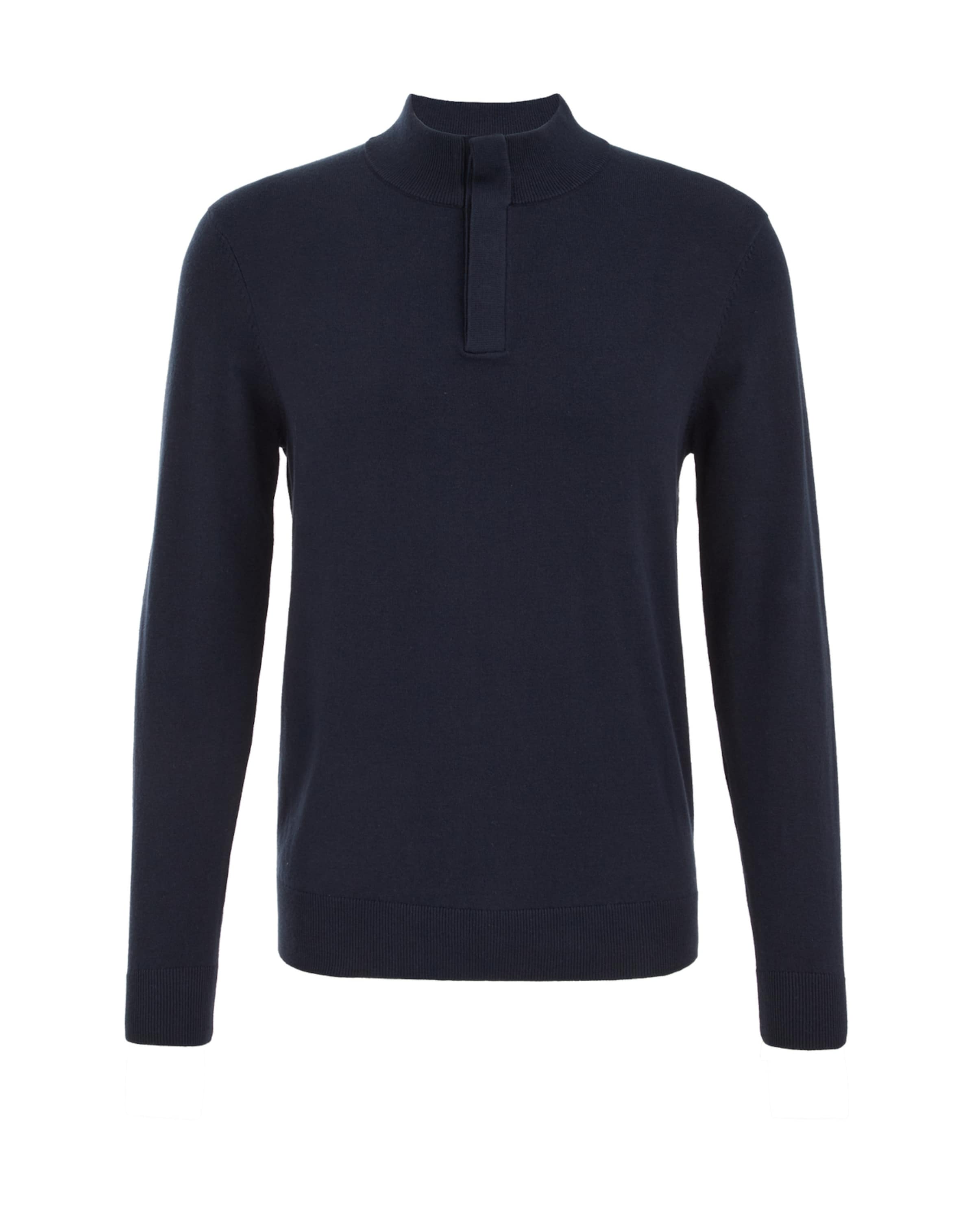 WE Fashion Свитер в Синий: спереди