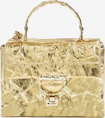 Borsa a tracolla 'E1U3F55B701' di Coccinelle in oro: frontale