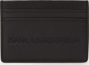 Portofel 'Essential' de la Karl Lagerfeld pe negru: față