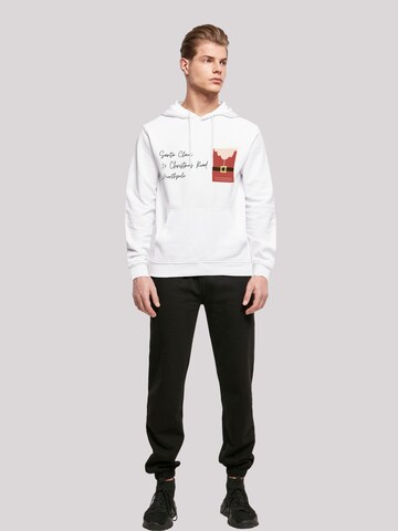 F4NT4STIC Sweatshirt 'Santa Letter' in Wit
