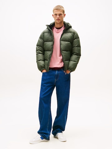 Veste d’hiver 'ESSENTIAL' Tommy Jeans en vert