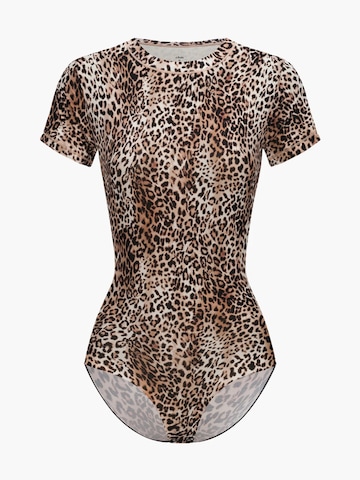 cfab (formerly creamy fabrics) - Body en marrón: frente