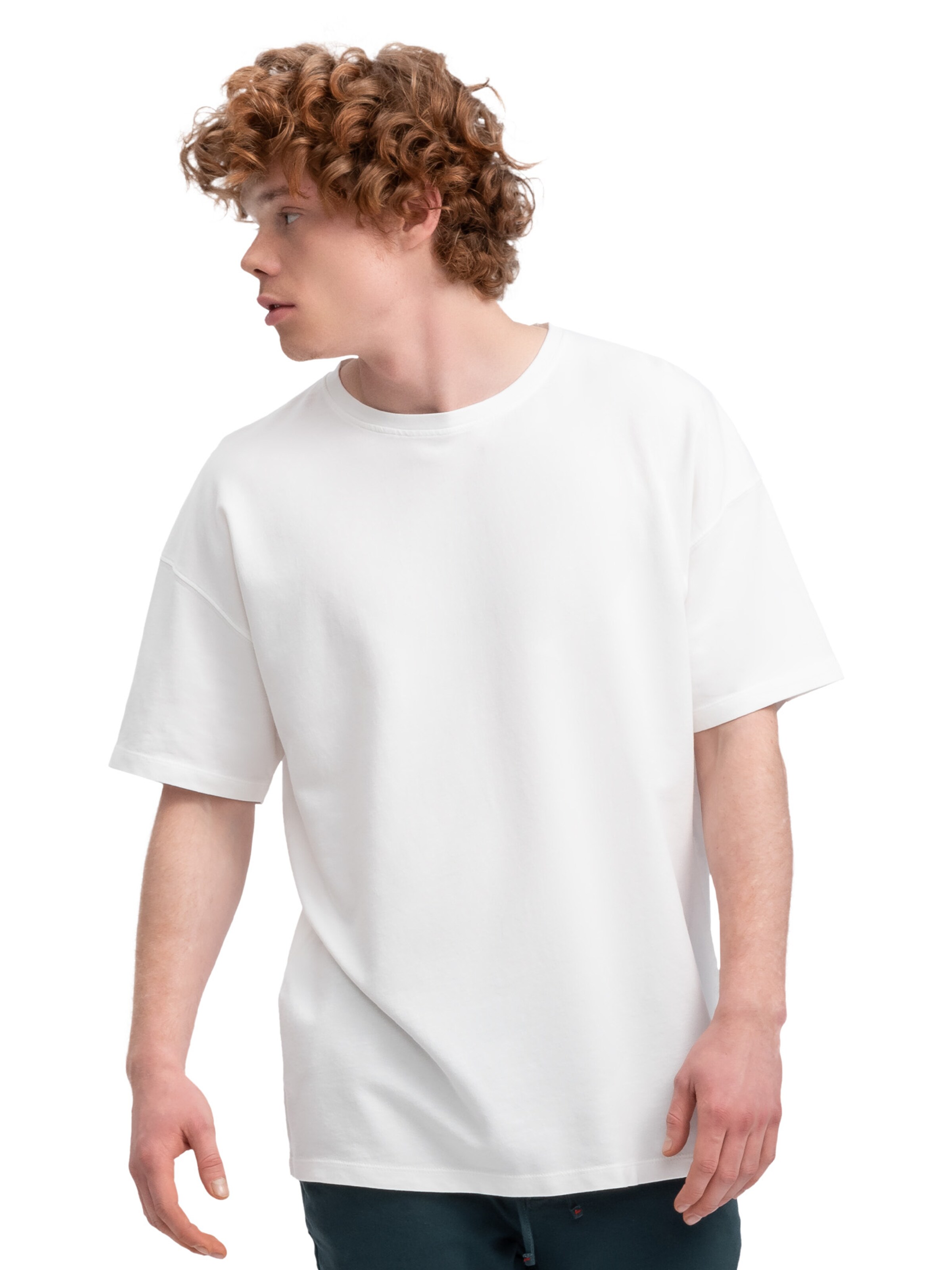 Kaft Shirt in White: front