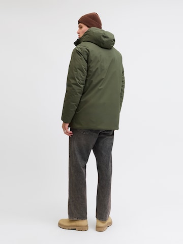 Parka invernale 'JJEKEEN' di JACK & JONES in verde