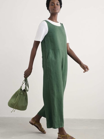 Tuta jumpsuit 'Salt Air' di Seasalt Cornwall in verde