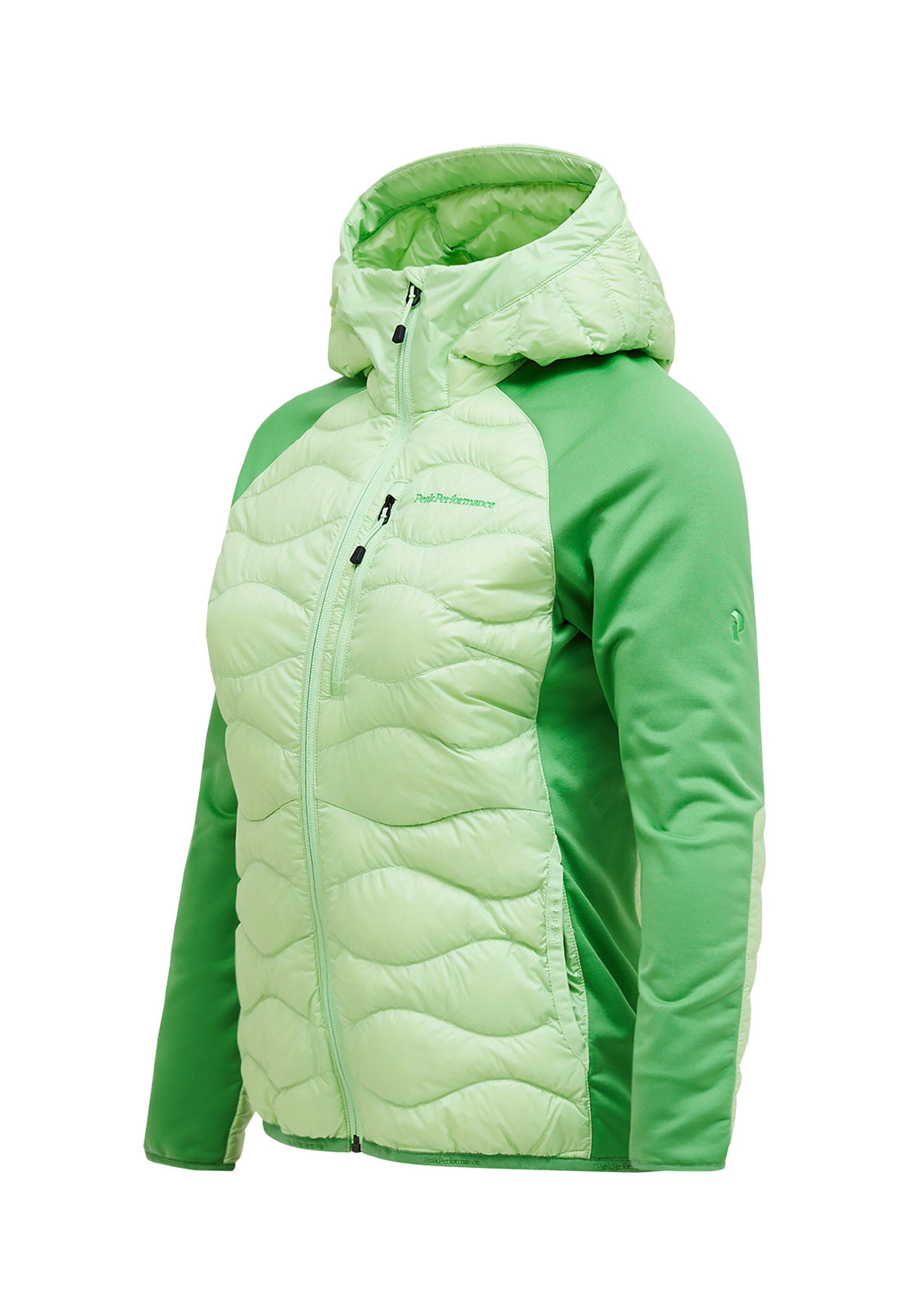 PEAK PERFORMANCE Funktionsjacke W Helium Down Hybrid Hood in Grün