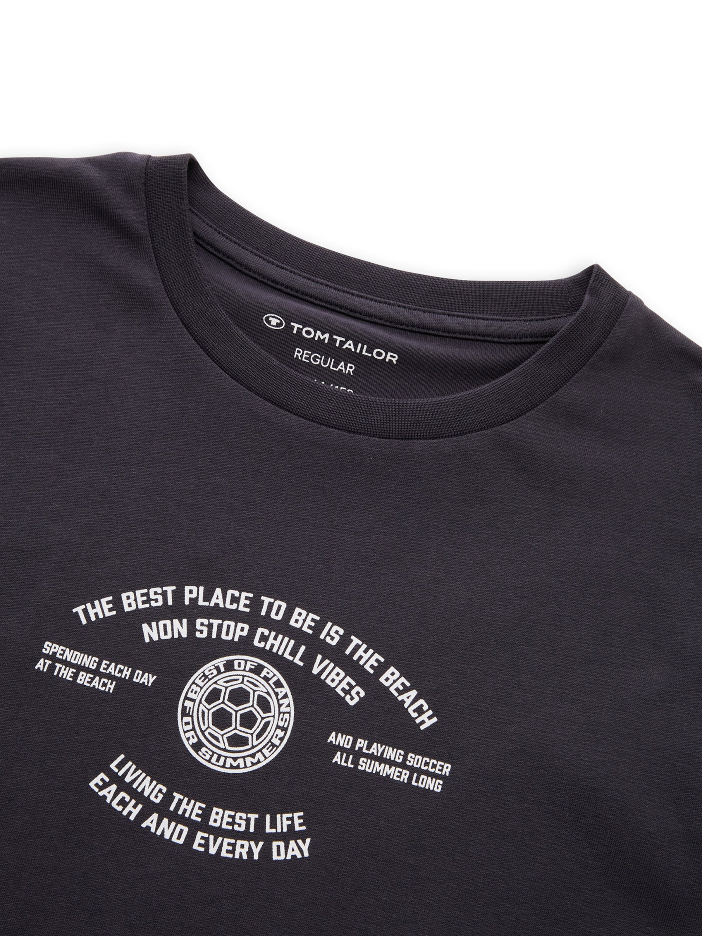 TOM TAILOR - Camiseta en gris