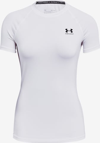 UNDER ARMOUR Functioneel shirt 'Authentics Comp' in Wit: voorkant