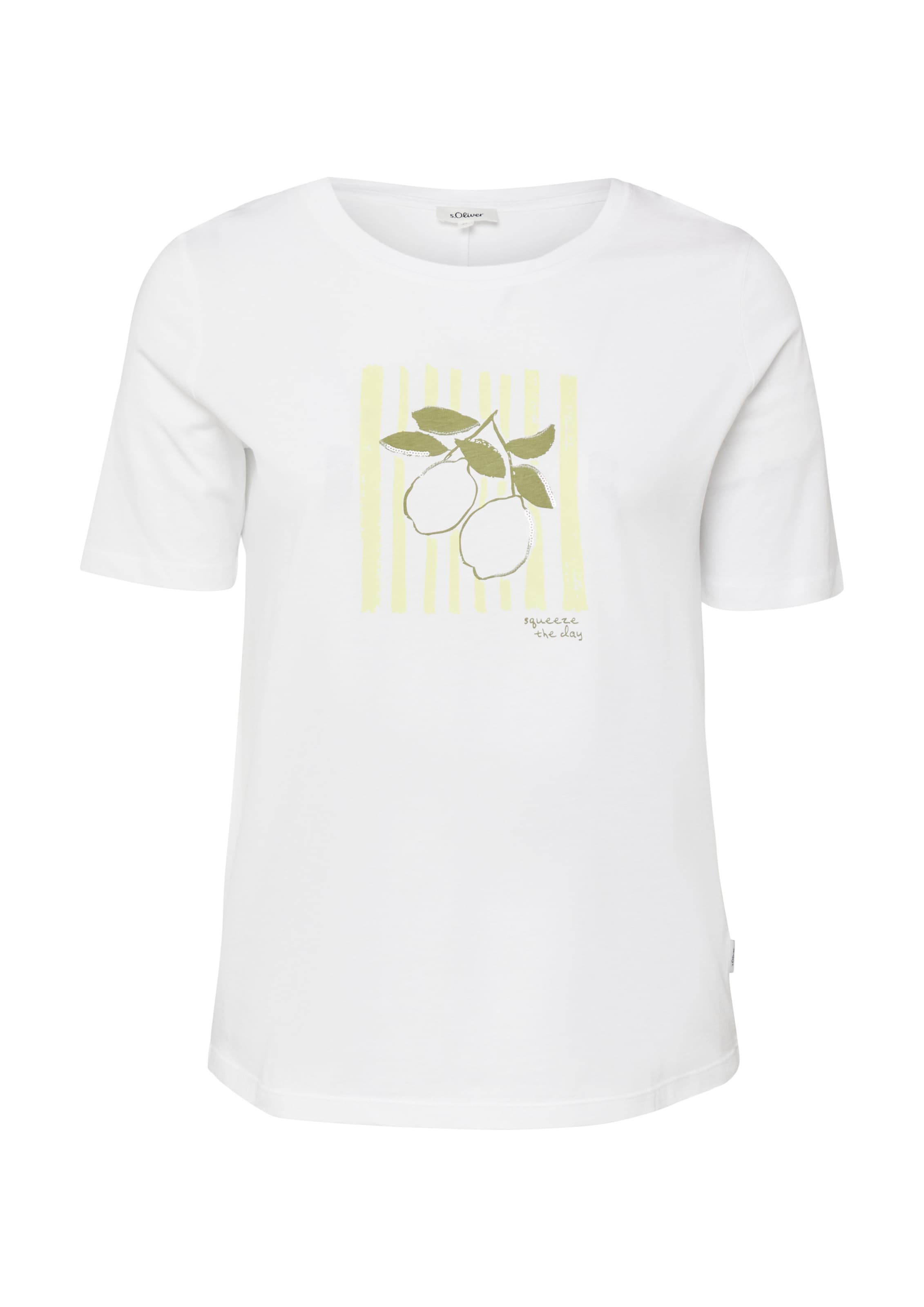 s.Oliver Shirt in White: front