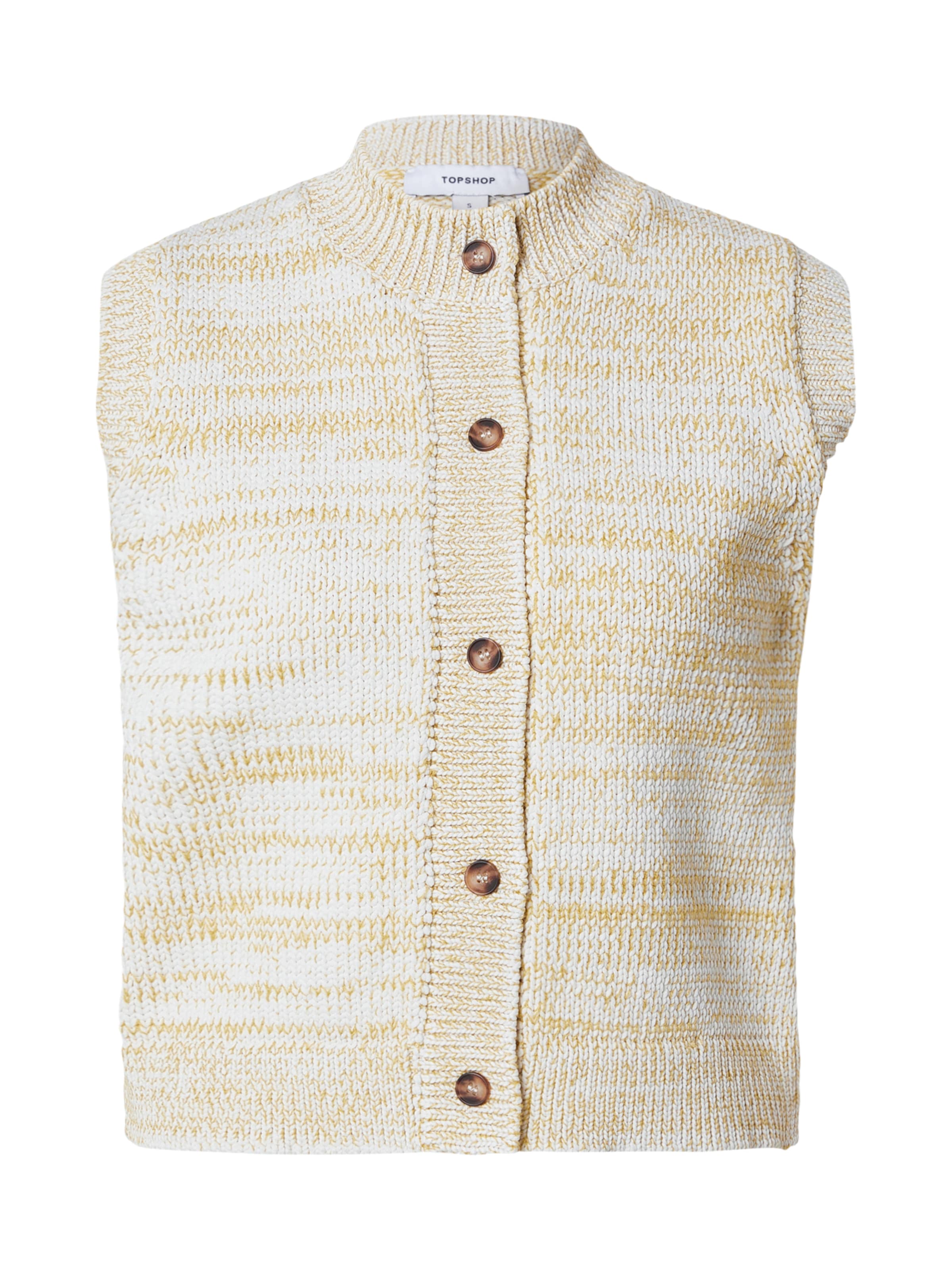 Gilet 'DORY ' di TOPSHOP in verde: frontale