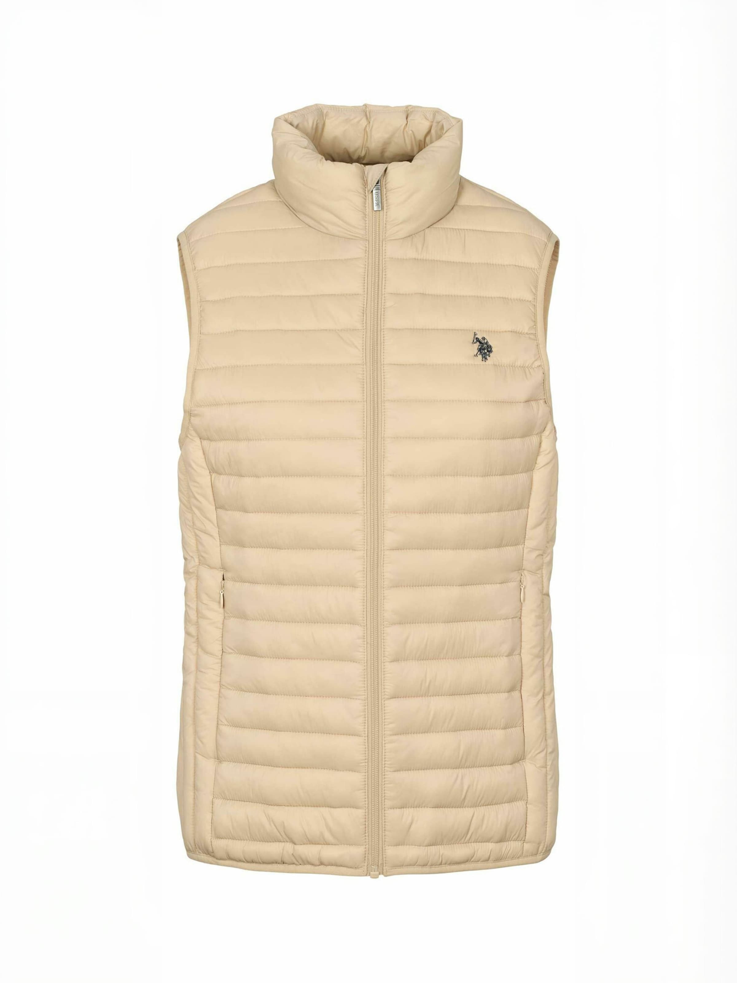 US POLO ASSN. Vest ' UWJill ' in Weiß: Vorderseite