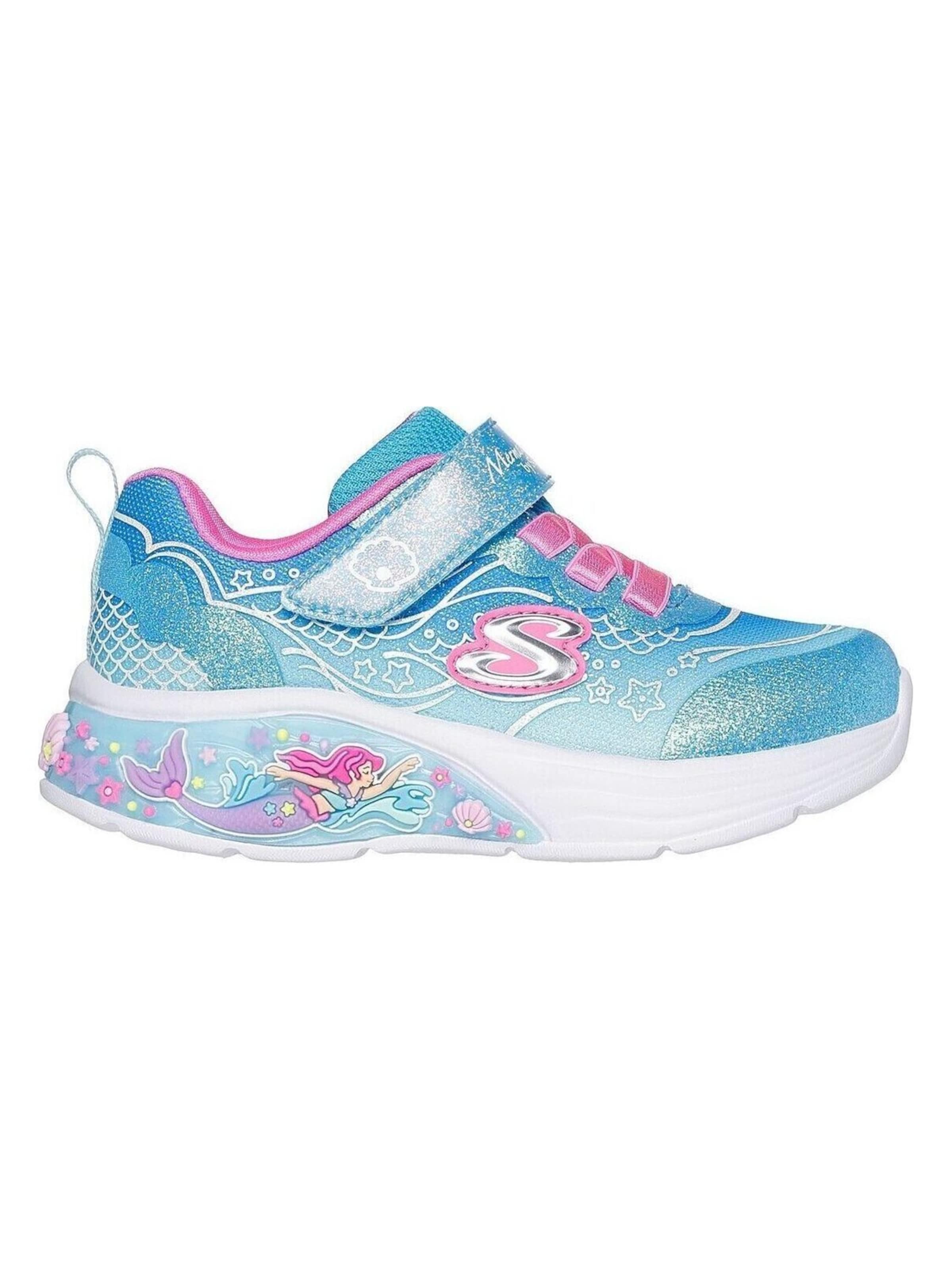 SKECHERS Sneaker 'Skechers My Dreamers - Lil Mermaid'‌‌‌‌‌‌‌ in Blau