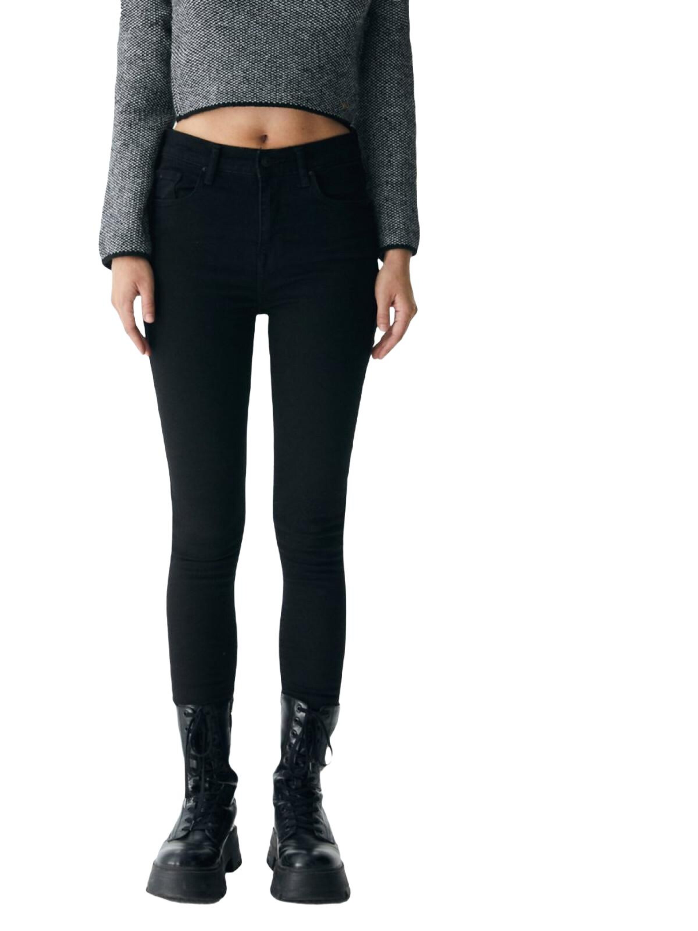 LTB Jeans Skinny Jeans 'LTB Jeans Damen Tanya X Skinny Leg Mid Waist Jeanshose' in Zwart