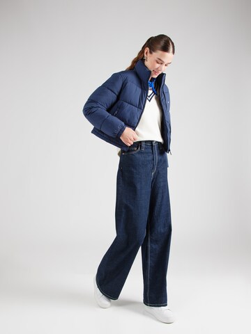 Tommy Jeans Tussenjas 'ESSENTIAL' in Blauw