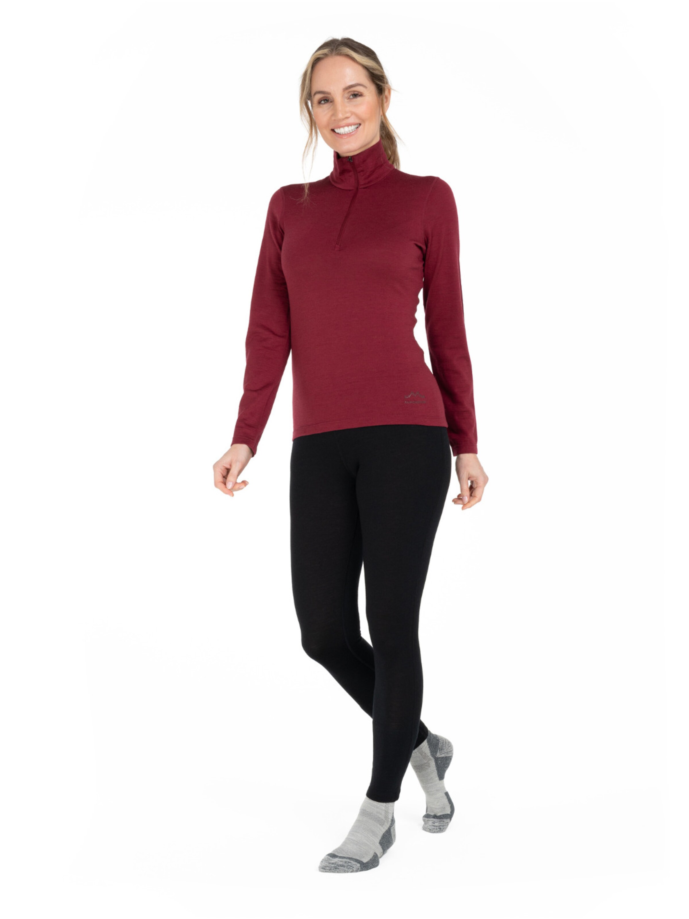 Alpenwert Shirt‌‌‌‌ in Lila: Vorderseite