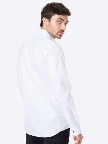 balta ETERNA Priglundantis modelis Marškiniai