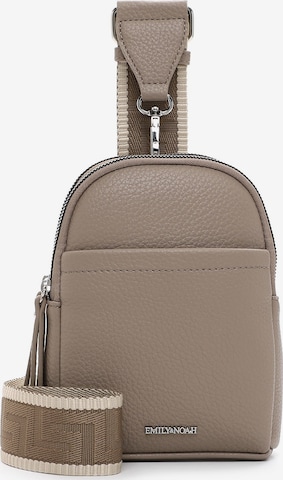 Sac à bandoulière 'Elena' Emily & Noah en beige : devant