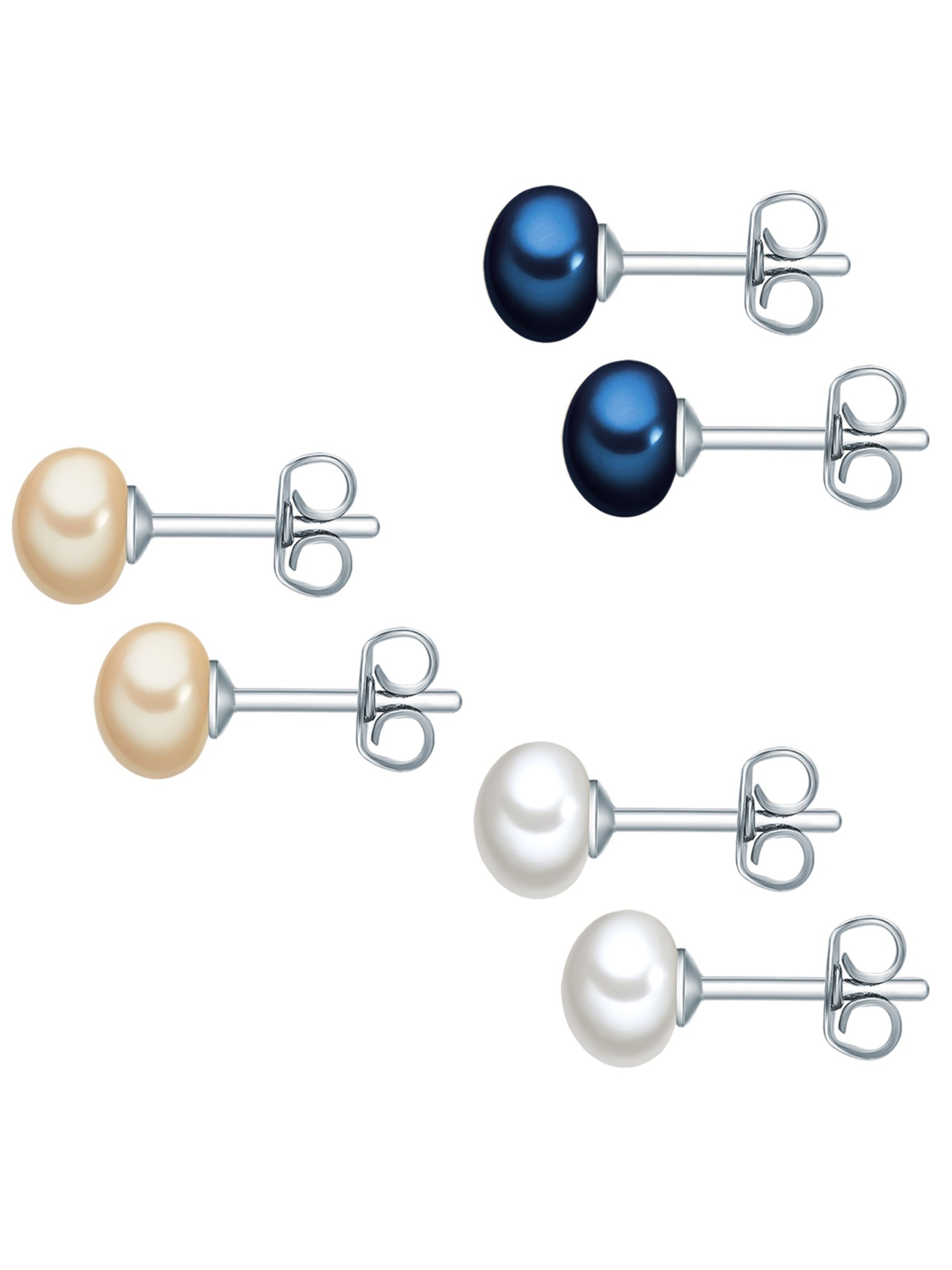 Lulu & Jane Oorbellen in Gemengde kleuren