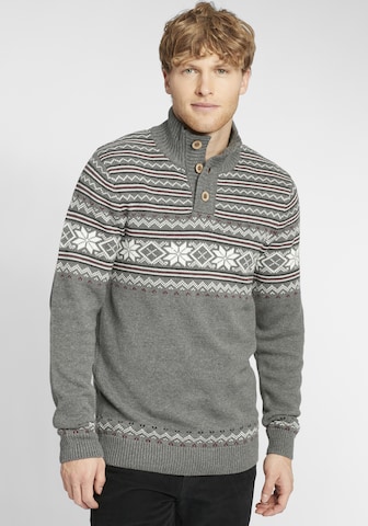 BLEND Sweater in Grey: front