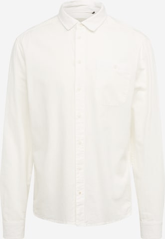 Coupe regular Chemise BLEND en blanc : devant
