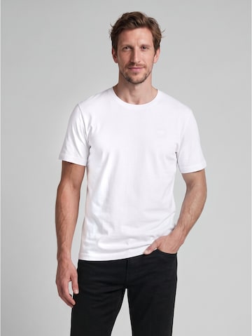 TOM TAILOR T-Shirt in Weiß: Vorderseite