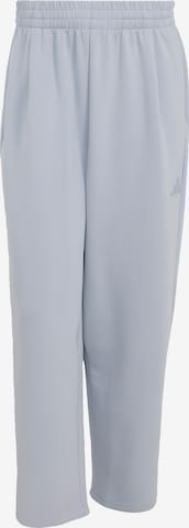 Pantaloni sportivi 'Soft Lux' di ADIDAS SPORTSWEAR in grigio: frontale