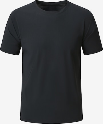 YOUTHUP Performance Shirt 'Hautluft' in Black: front