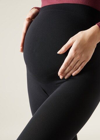CALZEDONIA Skinny Leggings 'Opaque Maternity' in Black