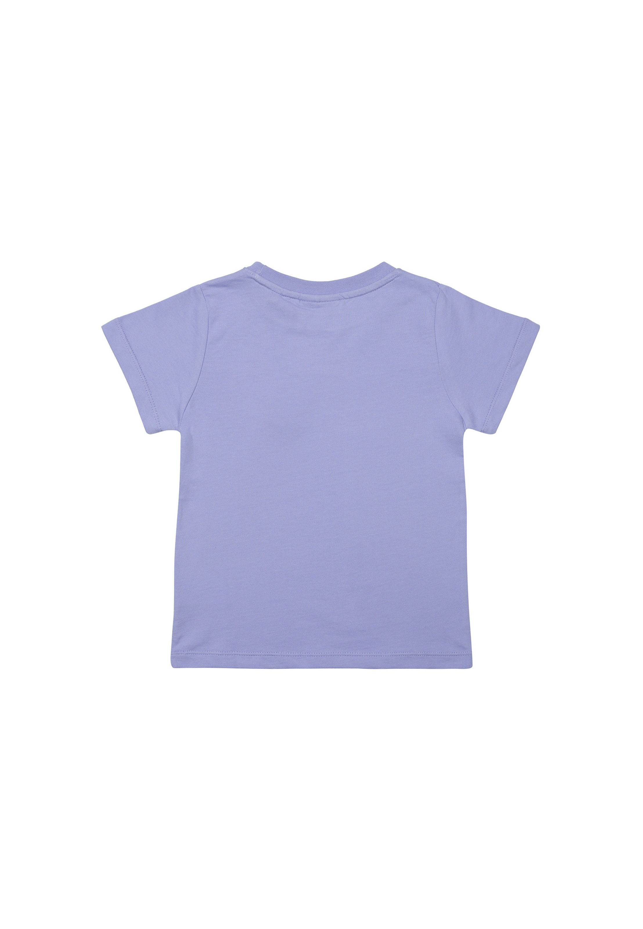 T-Shirt smiler. en violet